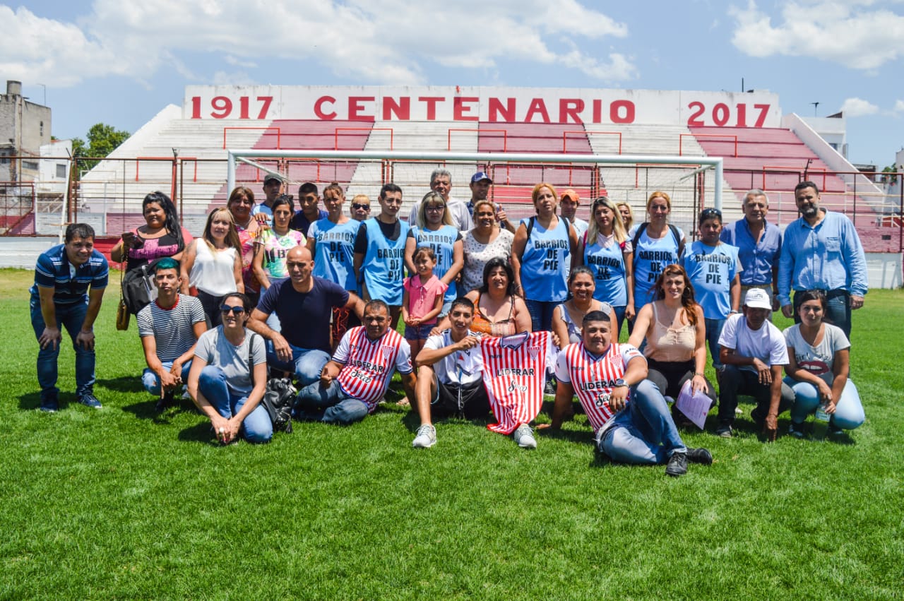 Los Andes y Barrios de Pie realizarán tareas de colaboración y asistencia social