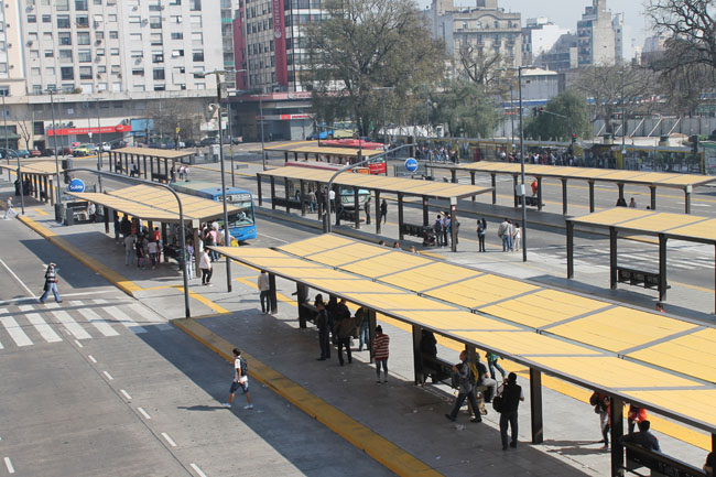 Paro sorpresivo de colectivos