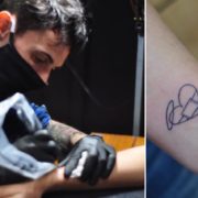 Un homenaje a su papá: hará 500 tatuajes gratis para familiares de víctimas del coronavirus