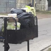 Las calles de Lomas repletas de basura