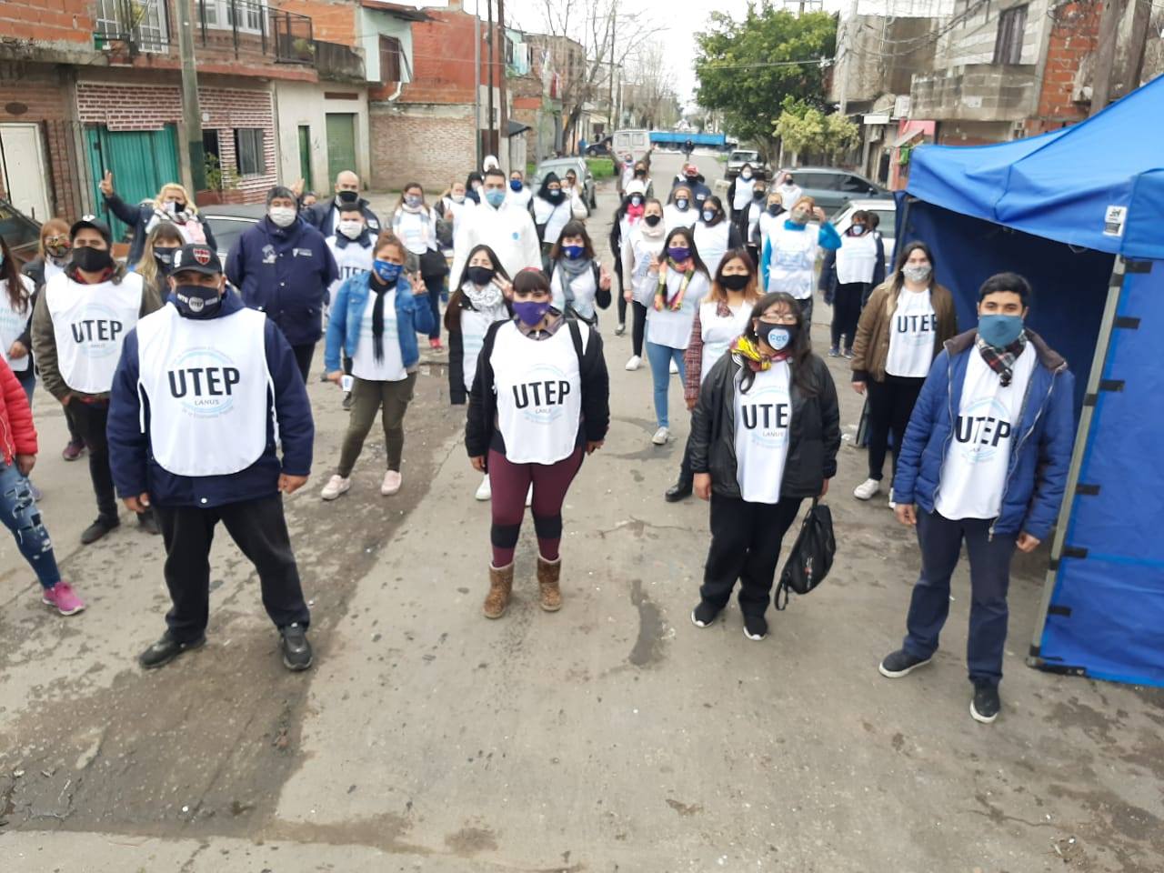 La UTEP rechazó el «acta compromiso» de Grindetti para suspender protestas en la calle