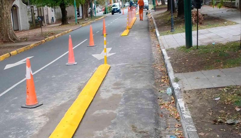 Bicisendas en Lomas de Zamora: el municipio  avanzó en tres nuevas calles en la localidad