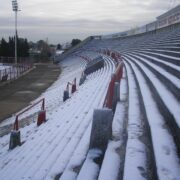 La cancha de Los Andes cubierta de blanco: las fotos del estadio Eduardo Gallardón en la nevada de 2007