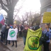 Reserva Santa Catalina: ambientalistas protestaron contra la intención de venta de 15 hectáreas del predio