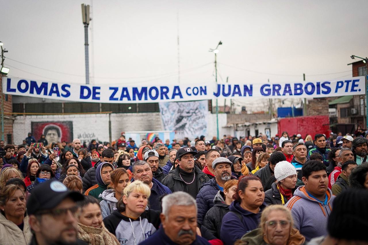 PASO 2023: desde el Frente Patria Grande de Lomas denunciaron que se busca «invisibilizar» la candidatura de Grabois