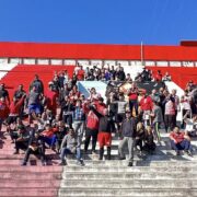 Socios y socias de Los Andes pintarán a mano las tribunas del Gallardón