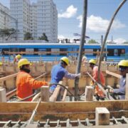 Avanza la construcción del paso bajo nivel de Temperley