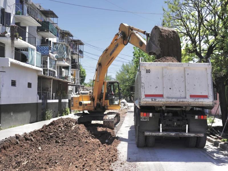 Lomas de Zamora: avanza el plan de obras en los barrios