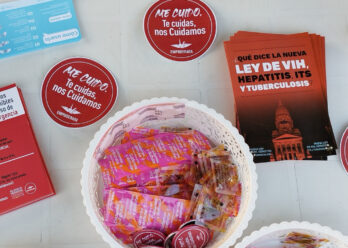 Carpa roja en Lanús: realizarán una jornada de testeo de HIV y sífilis