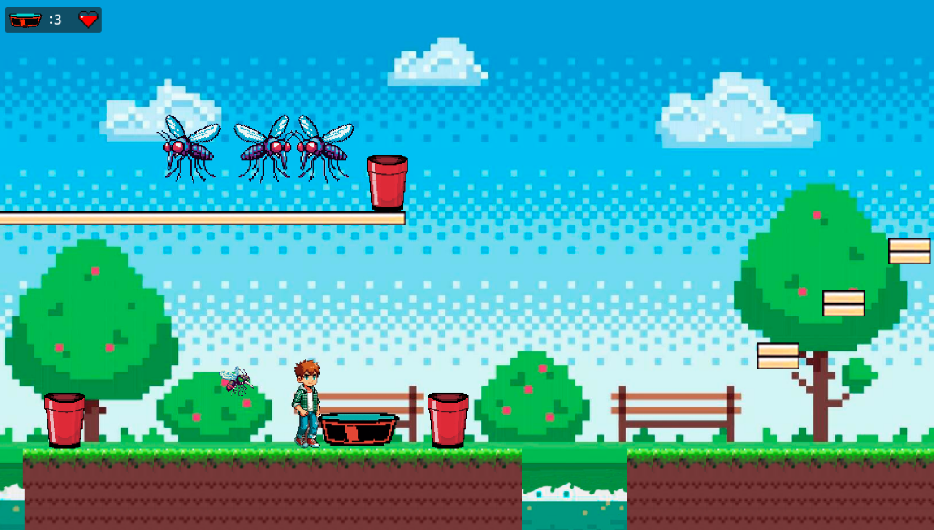 Denwars, el videojuego que busca concientizar sobre el dengue y recrea espacios emblemáticos de la UNLZ