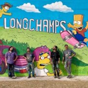 Los Simpson son vecinos de Longchamps: así es el mural con las escenas más icónicas de la serie estadounidense