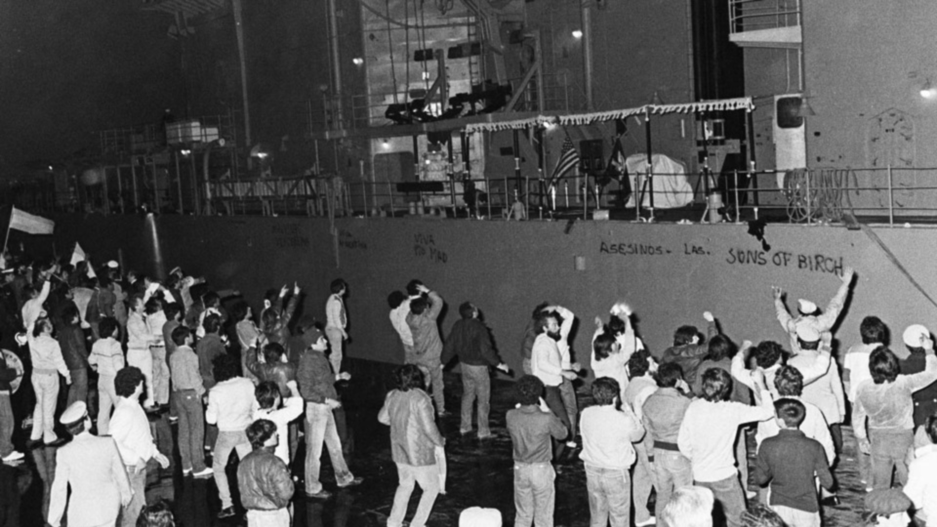 40 años del Madrynazo: el día en que una comunidad pudo más que la Marina norteamericana