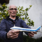 The sky witness: After 45 years in Aerolíneas, “Lopecito” de Escalada served his last flight