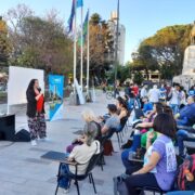 Así fue la clase pública de la UNLZ en Plaza Grigera