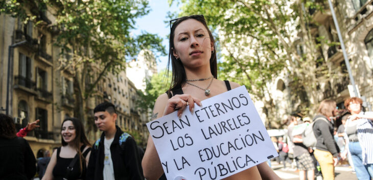 Así fue la marcha universitaria