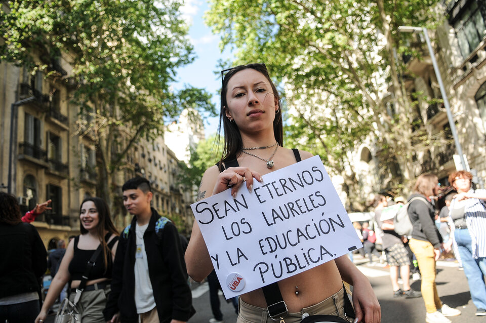 Así fue la marcha universitaria