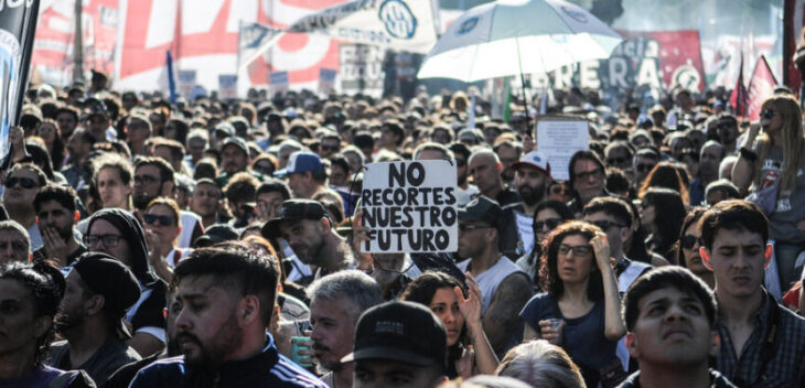 Paro en las universidades nacionales