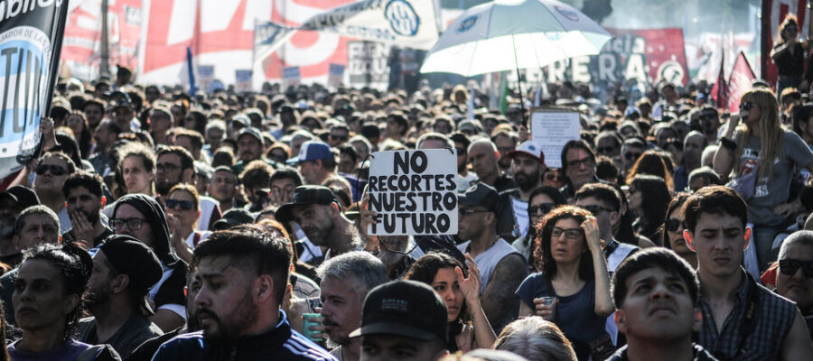 Paro en las universidades nacionales