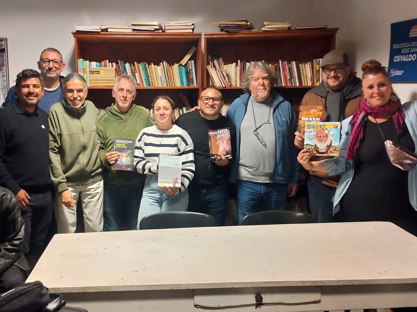 Realizaron un homenaje a Osvaldo Bayer en Lomas de Zamora