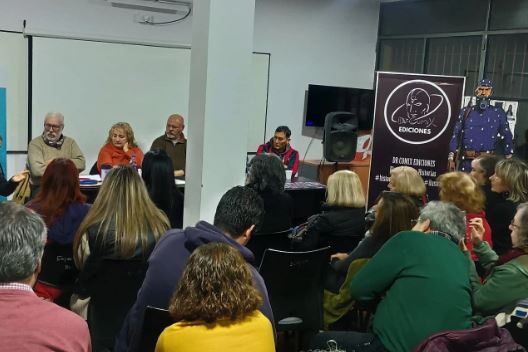 Escritores y dibujantes homenajearon a Haroldo Conti, Rodolfo Walsh y Héctor Oestherld en el Pozo de Banfield: «No pudieron callarlos con su desaparición»