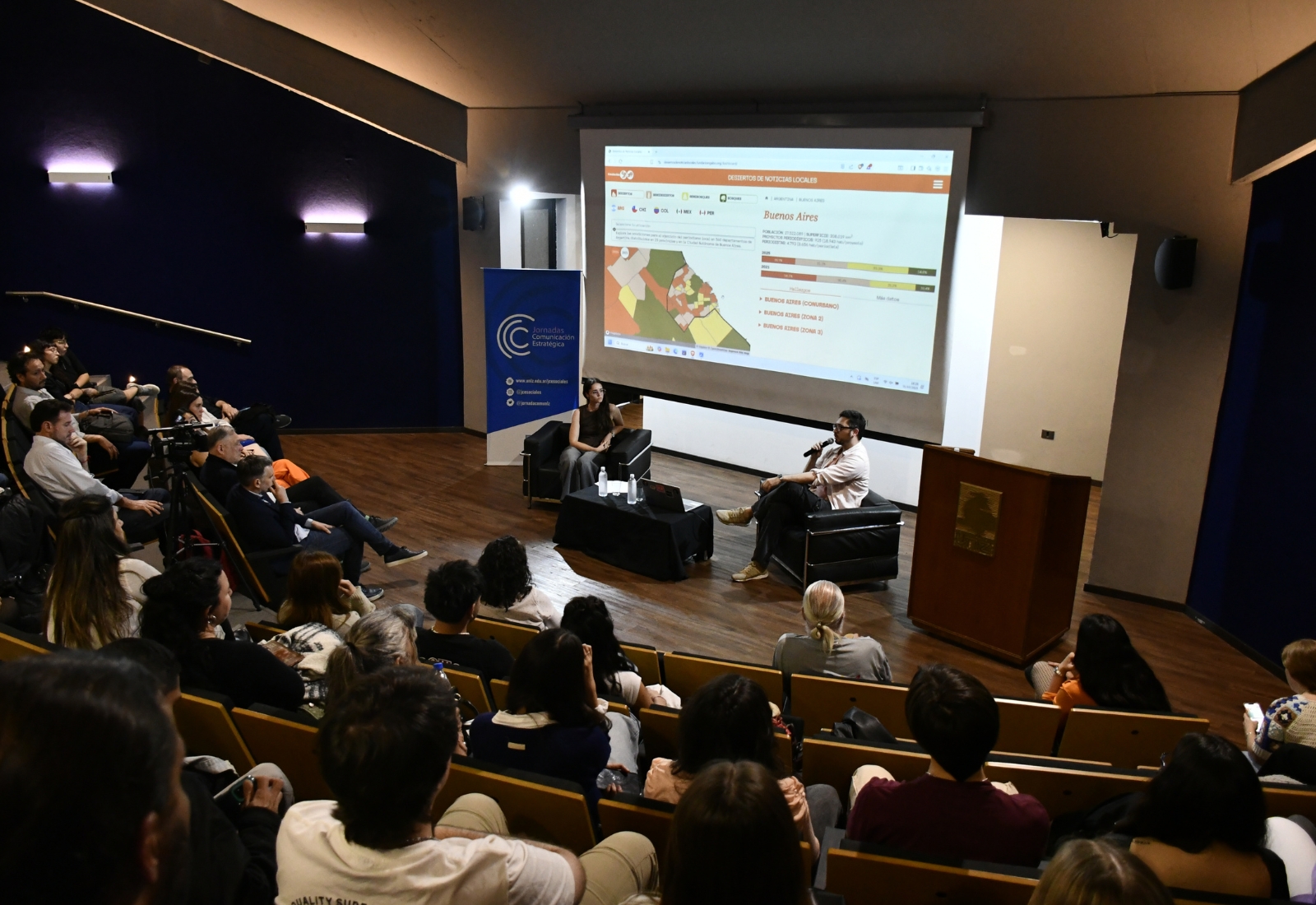 Con destacadas conferencias y espacios de reflexión, se realizó la VIII Jornada de Comunicación Estratégica en la UNLZ