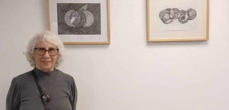 Donó un cuadro a la Biblioteca de la UNLZ hace 42 años y ahora vuelve a exponer sus obras más queridas