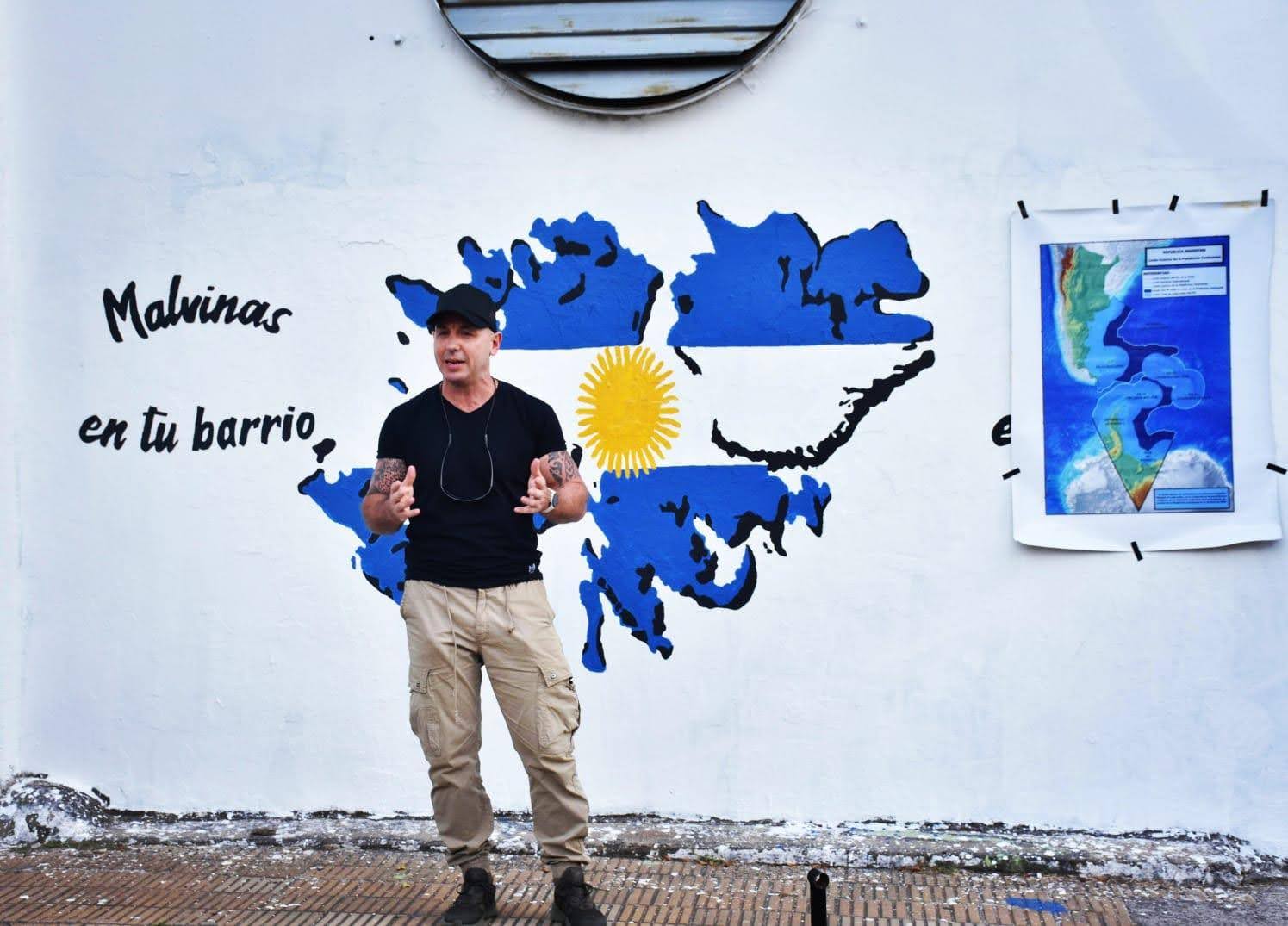 Colores para la memoria: la huella de Malvinas en los barrios