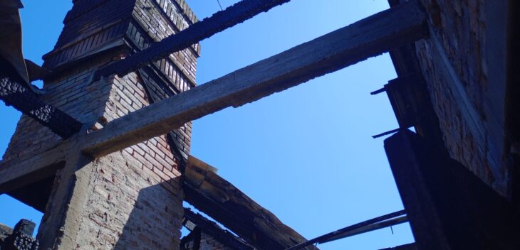 Incendio en José Mármol y colecta para colaborar con los damnificados