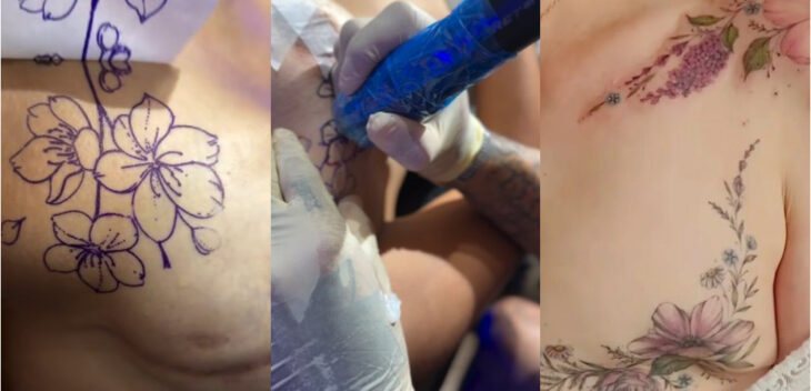 Un tatuador de Luis Guillón ofrece diseños gratuitos para mujeres con cicatrices por cáncer de mama