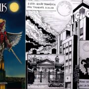 Un arcángel que vuela por Lomas de Zamora