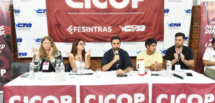 Salud bonaerense: CICOP aceptó la propuesta salarial del Gobierno provincial
