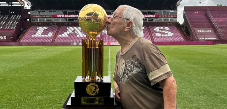 De Lucania a Lanús: una vida color granate