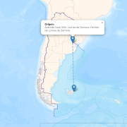 Medir la distancia que nos une: la aplicación que calcula la distancia hasta las Islas Malvinas