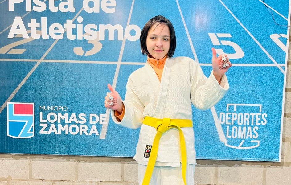 La judoka lomense Maimará Cáceres se consagró subcampeona de la Copa Internacional “Náutico Hacoaj”