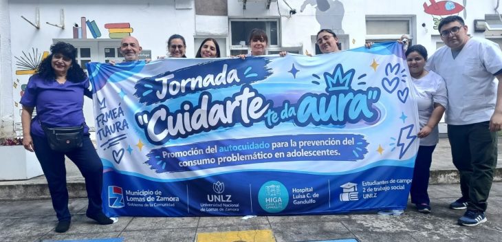“Cuidarte te da aura”: la UNLZ, el Hospital Gandulfo y el Municipio de Lomas organizan una jornada para prevenir consumos problemáticos en adolescentes