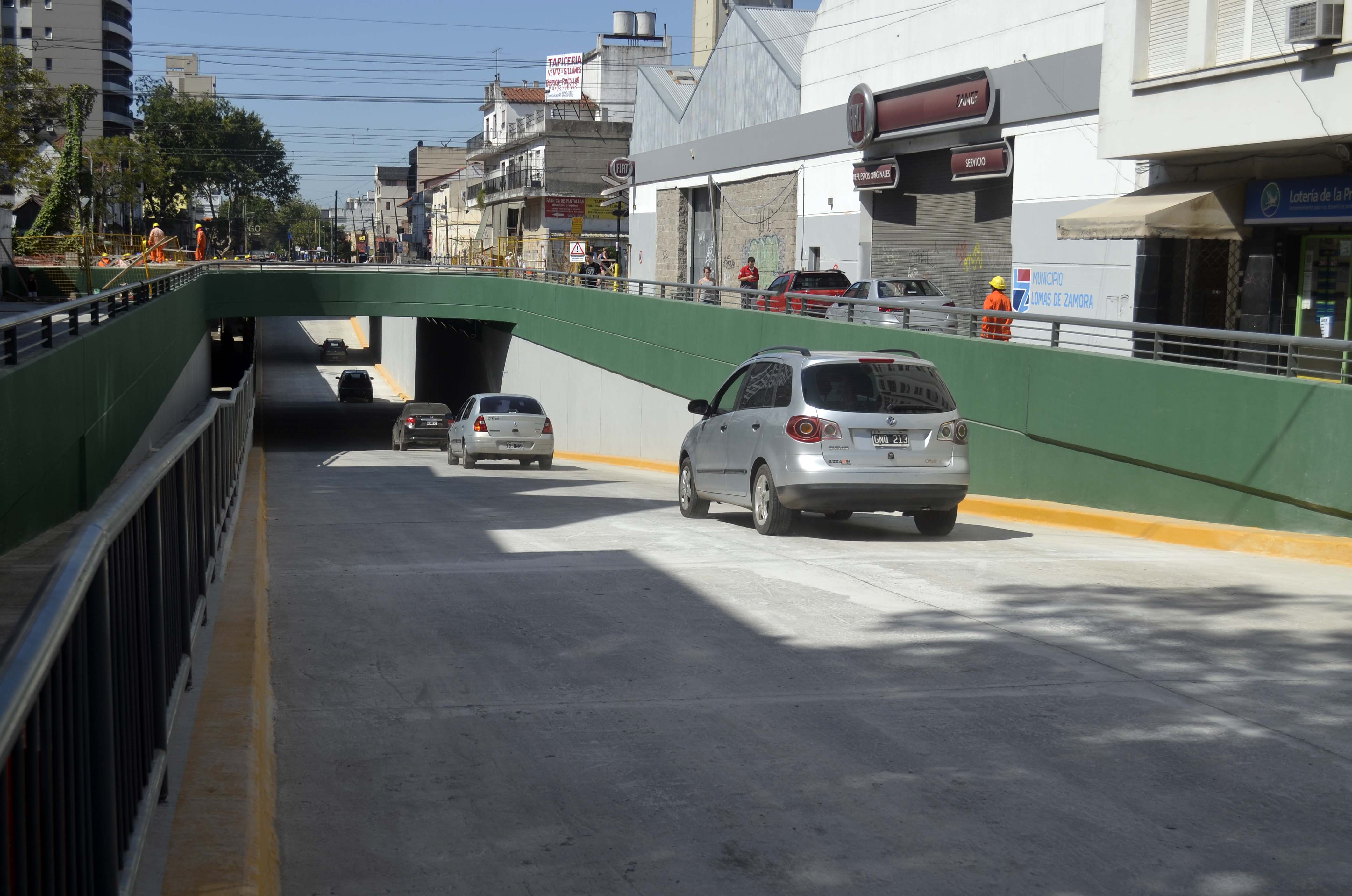 Abrió el paso bajo nivel de Larroque-Chacabuco