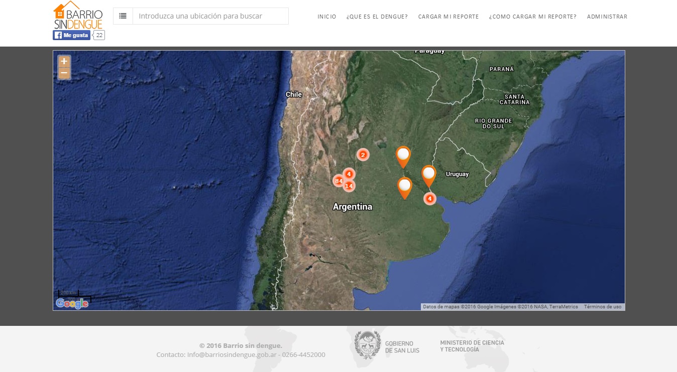 Una aplicación para combatir el dengue