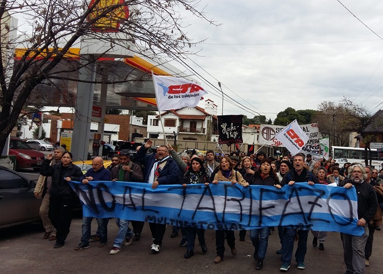 Nueva marcha contra Edesur