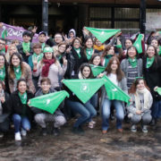 Pañuelos verdes en Sociales