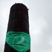 El pañuelo verde en un silo de Calzada