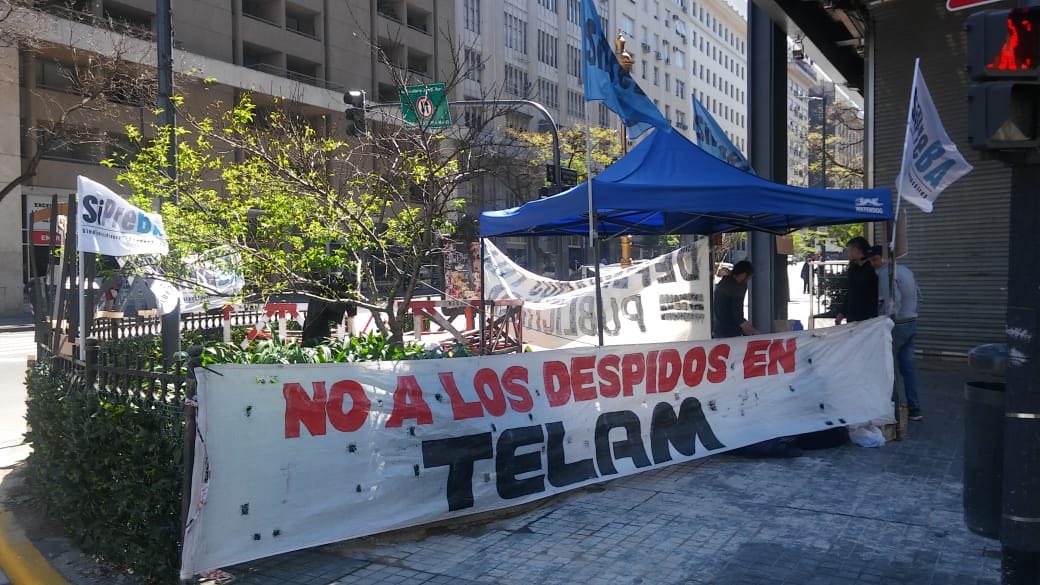 Télam: 100 días de lucha y una denuncia en puerta