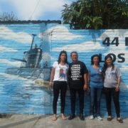 Inauguraron un mural en homenaje al ARA San Juan