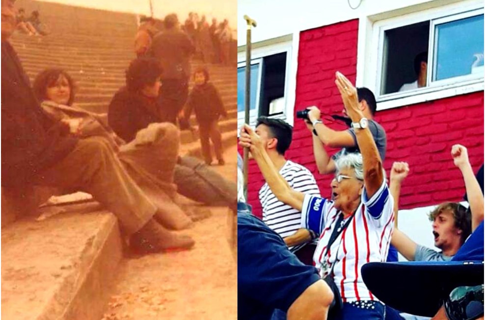 60 años con Los Andes: la «superabuela» que nunca va a dejar de ir a la cancha