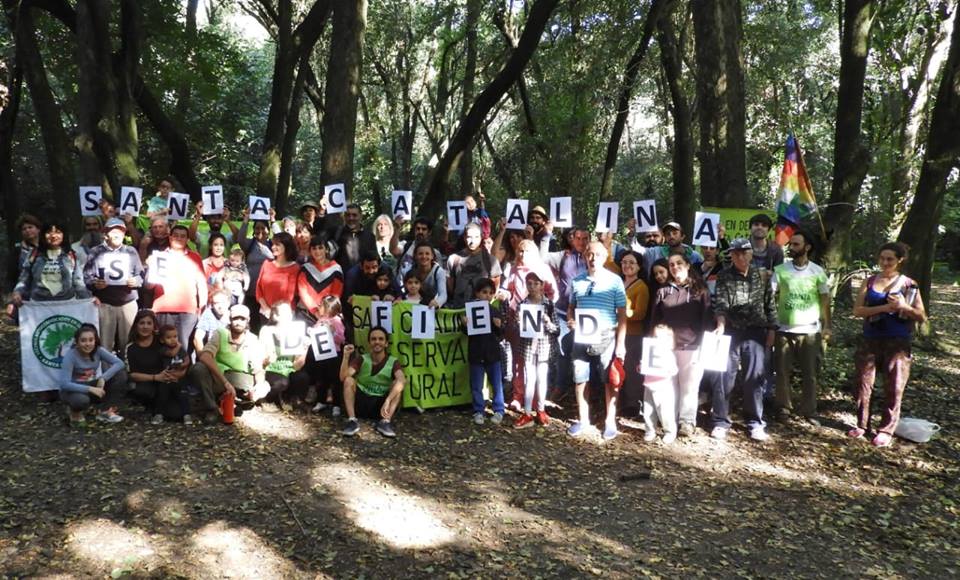 Ecologistas salen a las calles para defender los espacios verdes bonaerenses