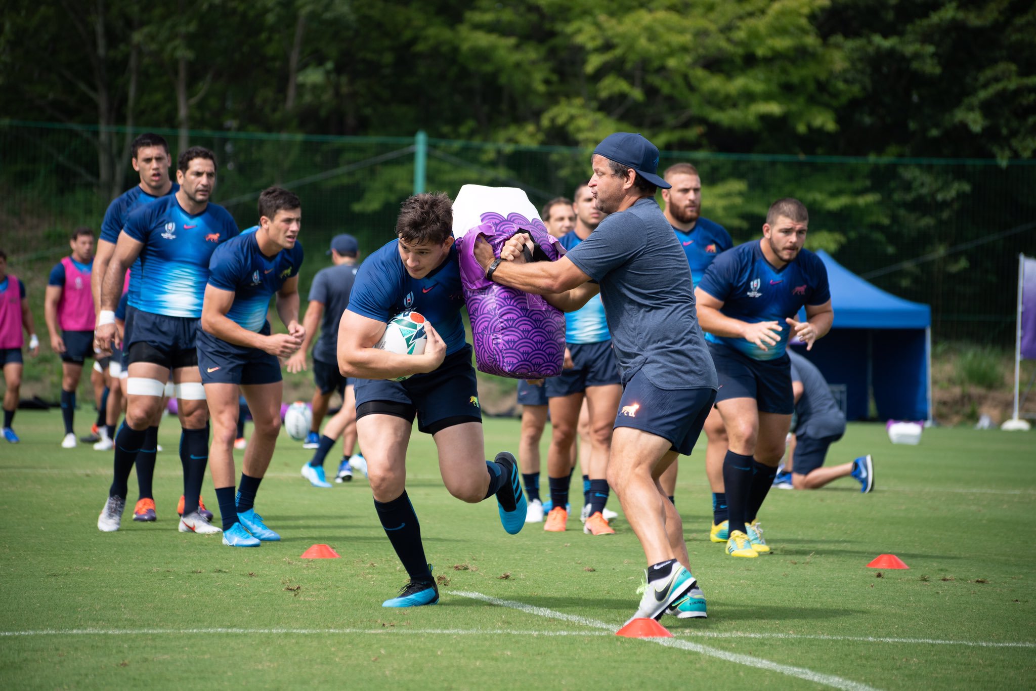 Los Pumas arrancan el sueño mundialista