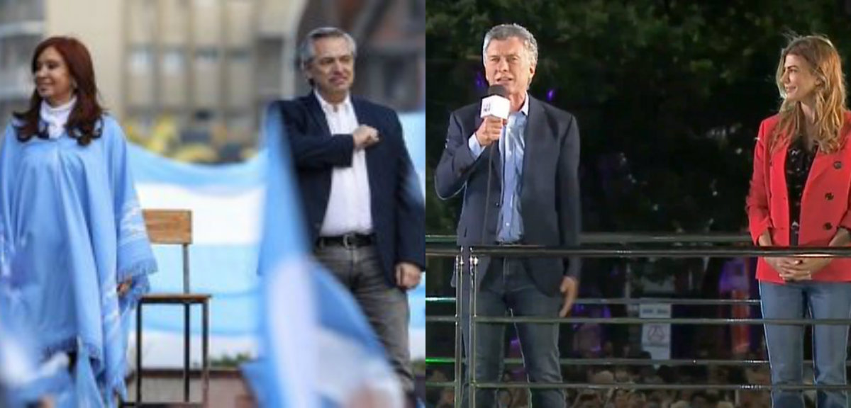 Fin de campaña: Macri pidió «cuidar el voto» y Alberto ir con «boleta completa»