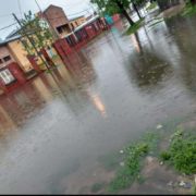 Por el temporal se registraron inundaciones y más de 3 mil usuarios sin luz