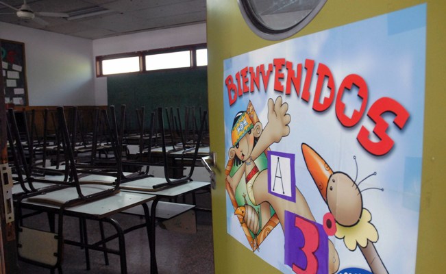 Sin clases por tiempo indeterminado