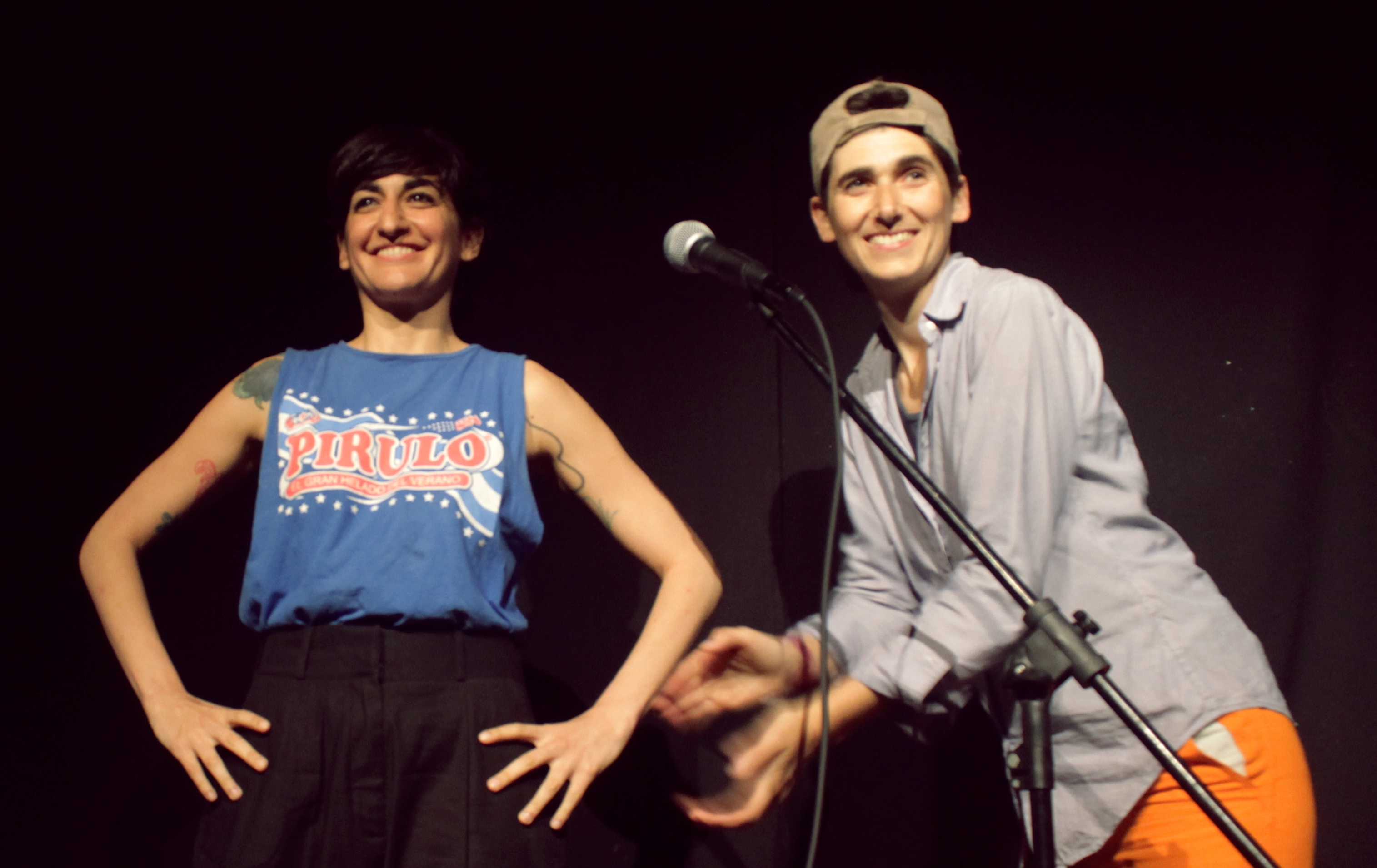 Dos mujeres y un humor provocador