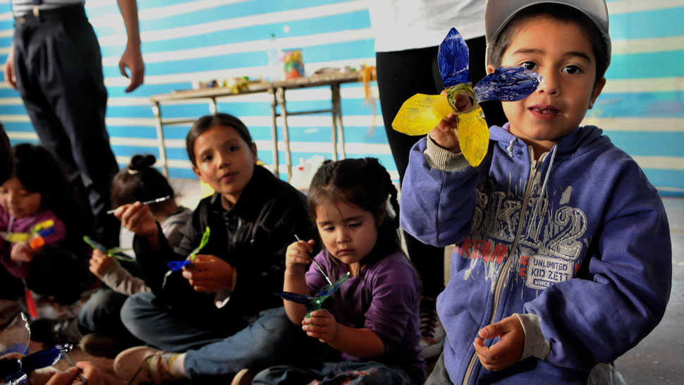 El sur festeja el Día del Niño
